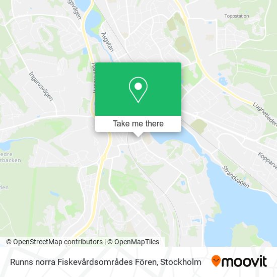 Runns norra Fiskevårdsområdes Fören map