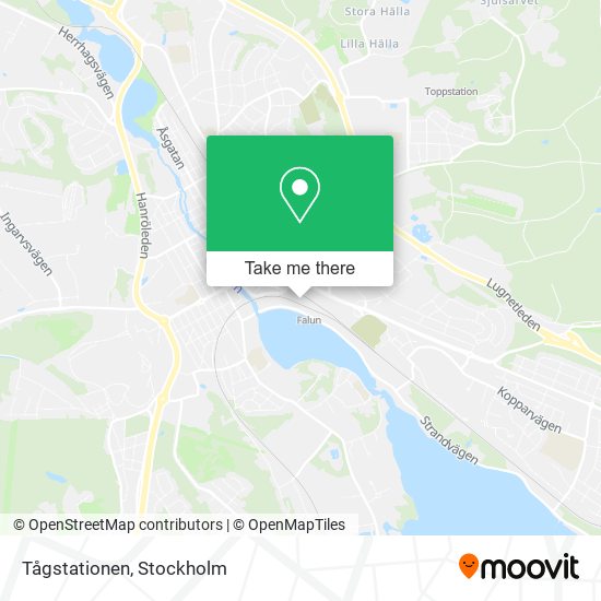 Tågstationen map