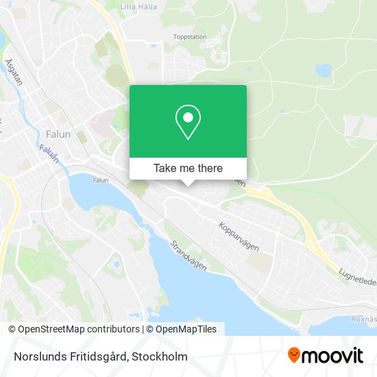 Norslunds Fritidsgård map