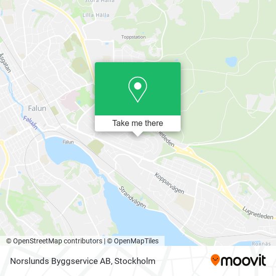 Norslunds Byggservice AB map