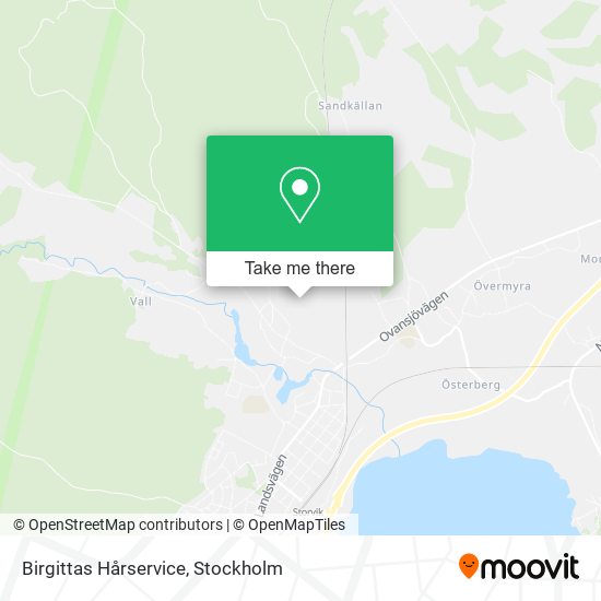 Birgittas Hårservice map