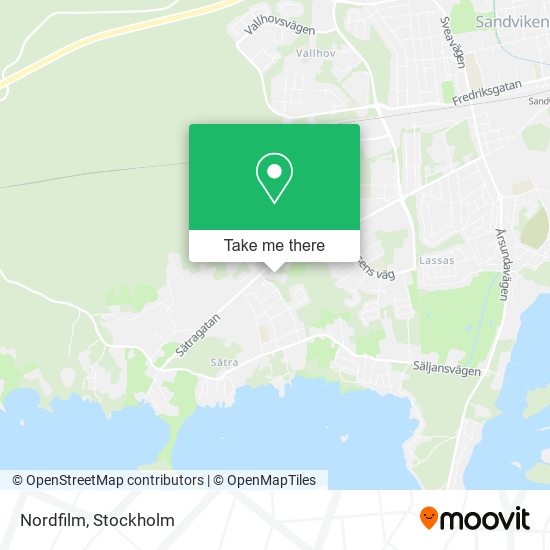 Nordfilm map