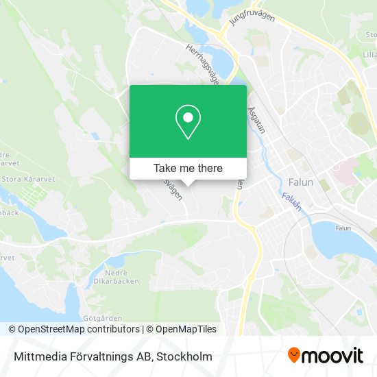 Mittmedia Förvaltnings AB map