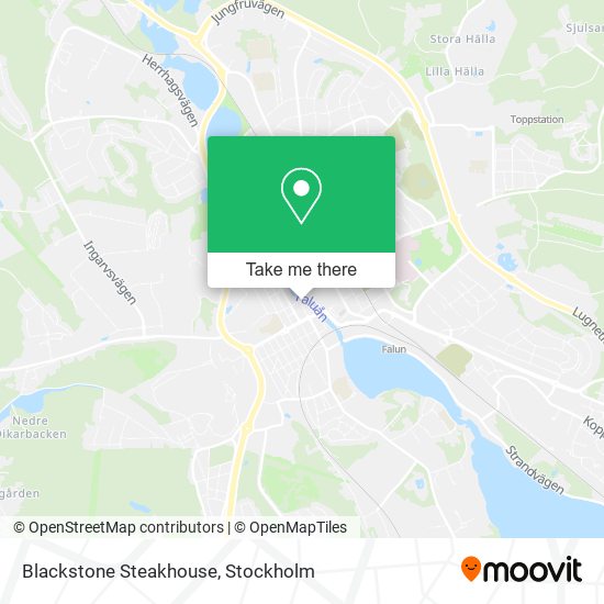 Blackstone Steakhouse map