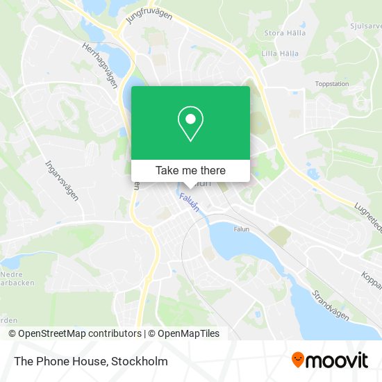 The Phone House map