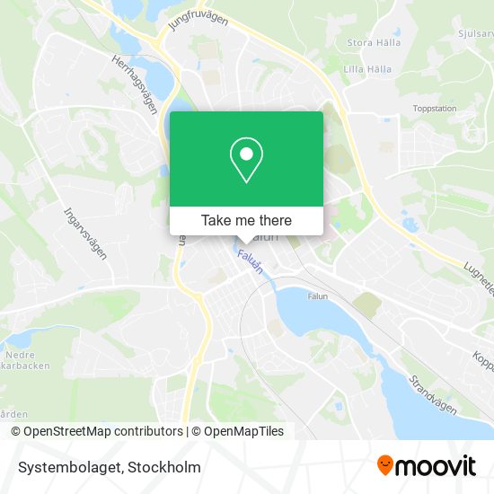 Systembolaget map