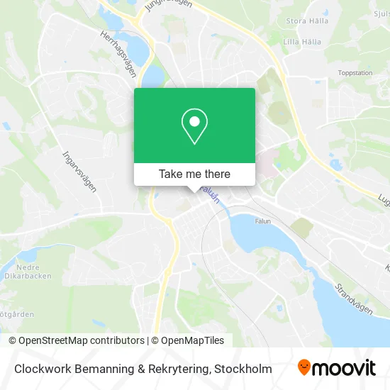 Clockwork Bemanning & Rekrytering map