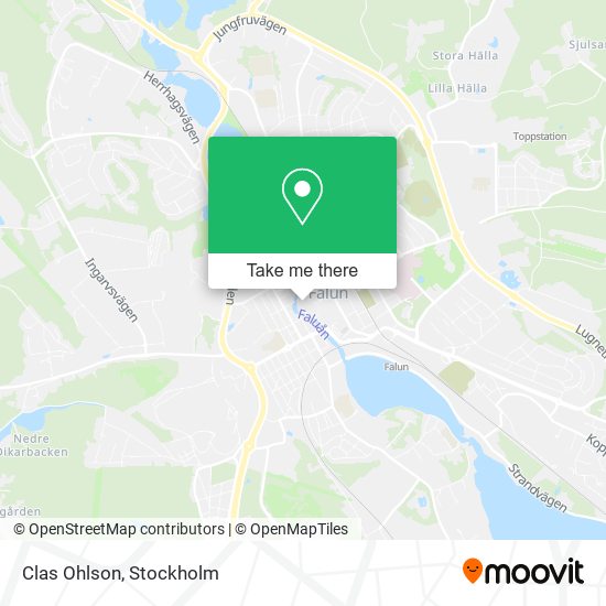 Clas Ohlson map