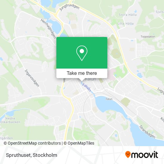 Spruthuset map