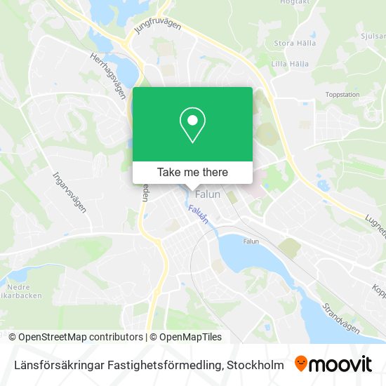 Länsförsäkringar Fastighetsförmedling map