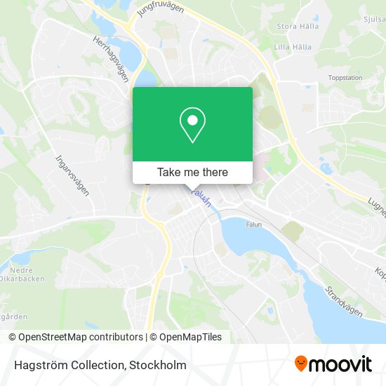Hagström Collection map