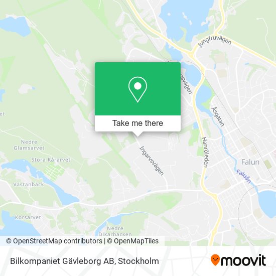 Bilkompaniet Gävleborg AB map