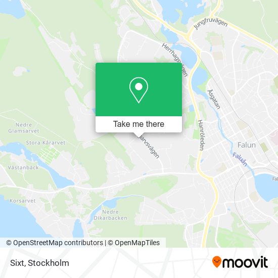 Sixt map