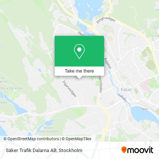 Säker Trafik Dalarna AB map