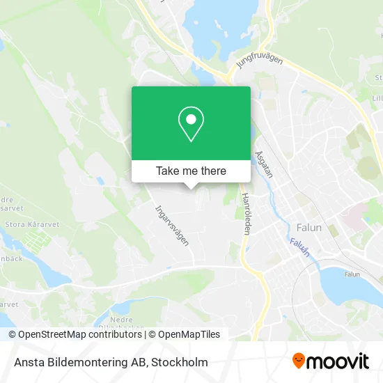 Ansta Bildemontering AB map