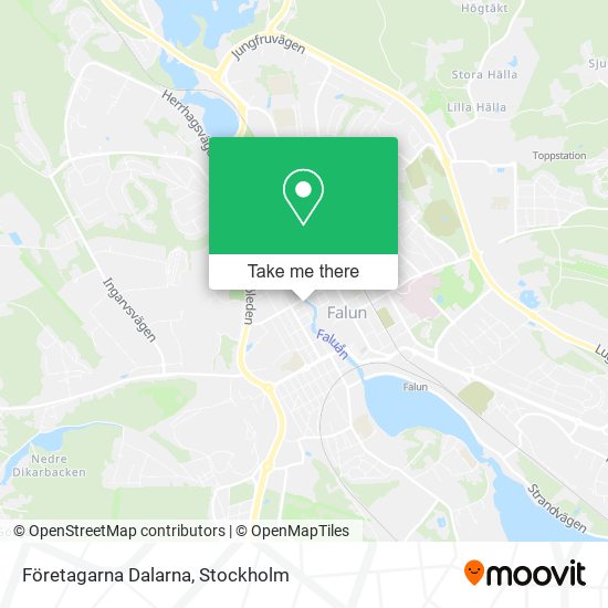 Företagarna Dalarna map