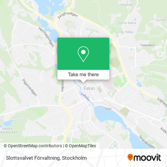 Slottsvalvet Förvaltning map