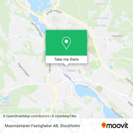 Masmästaren Fastigheter AB map