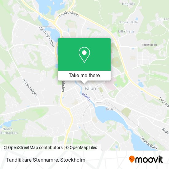Tandläkare Stenhamre map