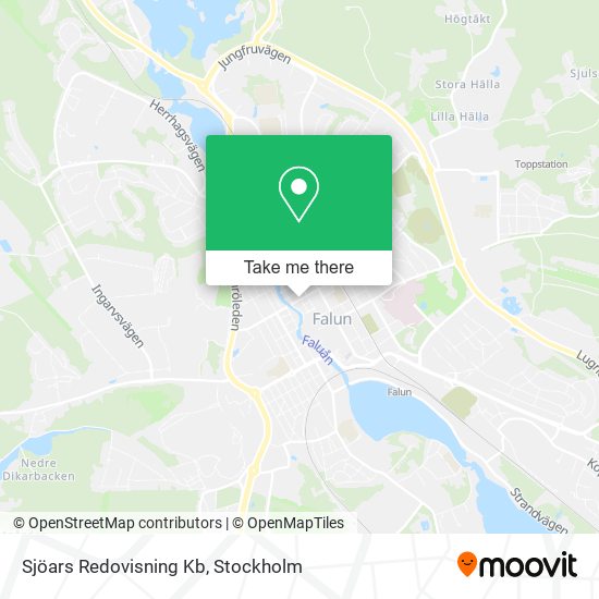 Sjöars Redovisning Kb map
