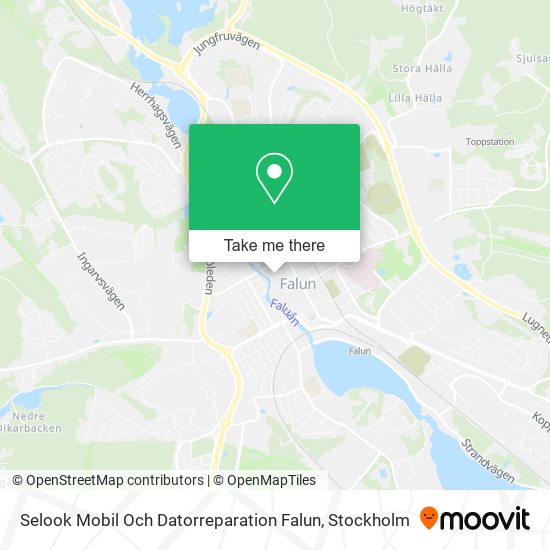 Selook Mobil Och Datorreparation Falun map