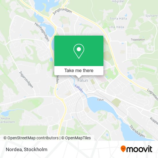 Nordea map