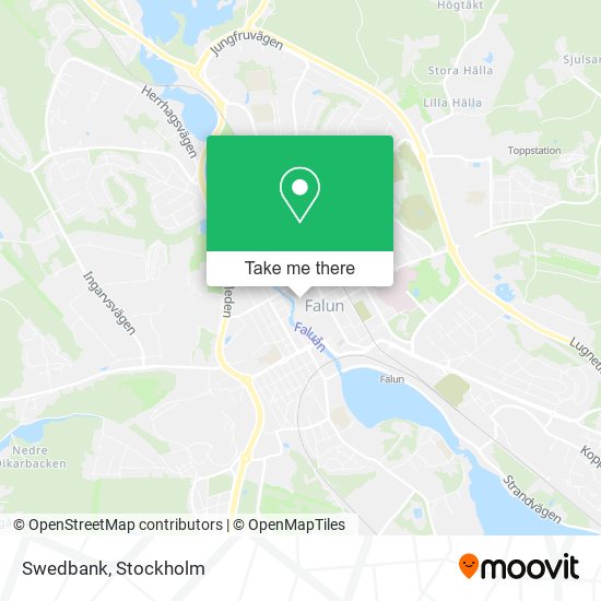 Swedbank map