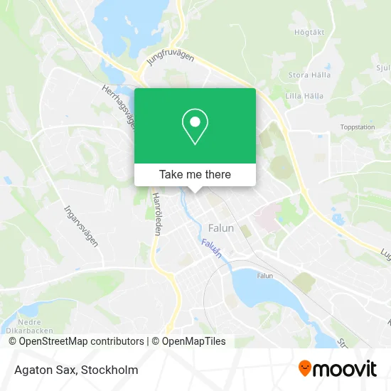 Agaton Sax map