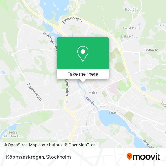 Köpmanskrogen map