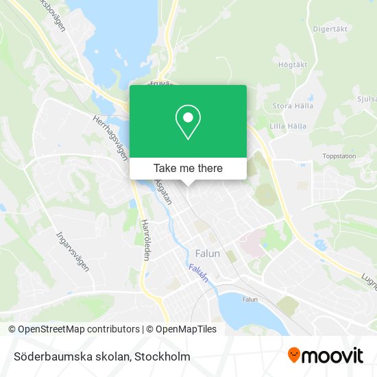 Söderbaumska skolan map