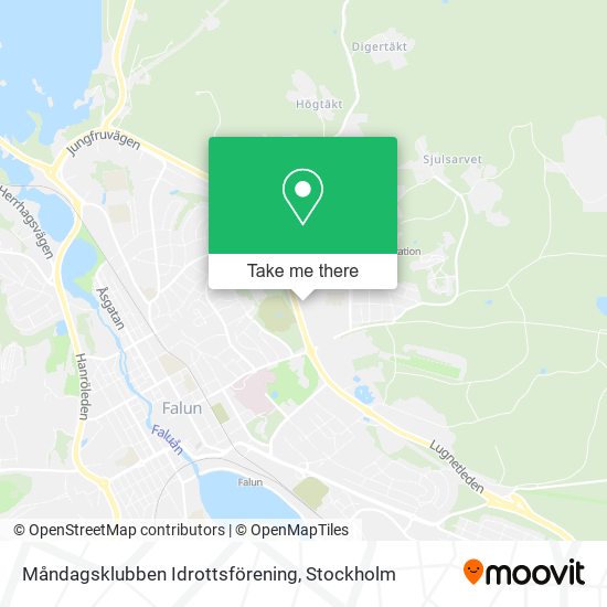 Måndagsklubben Idrottsförening map