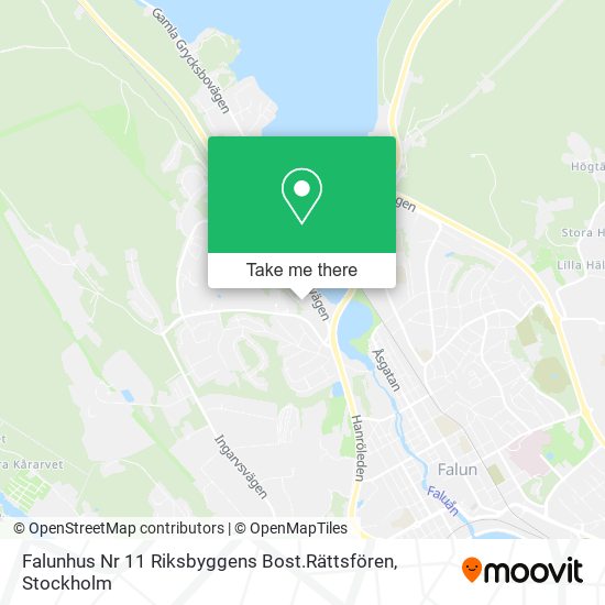 Falunhus Nr 11 Riksbyggens Bost.Rättsfören map