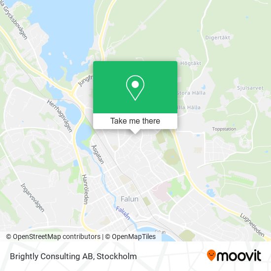 Brightly Consulting AB map