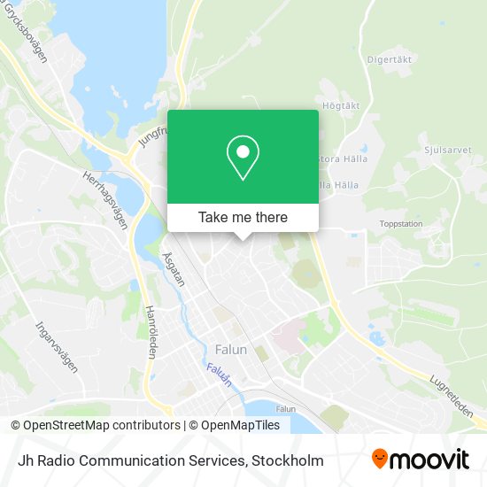 Jh Radio Communication Services map