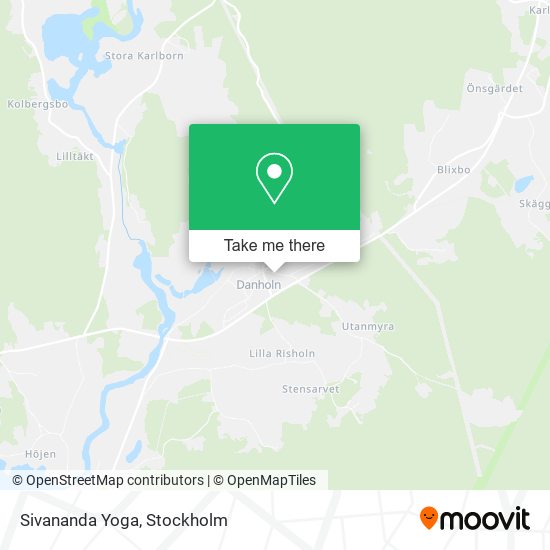 Sivananda Yoga map