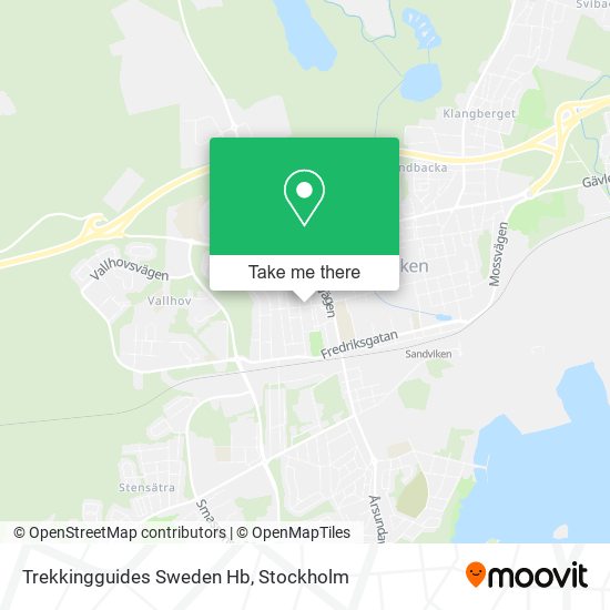 Trekkingguides Sweden Hb map