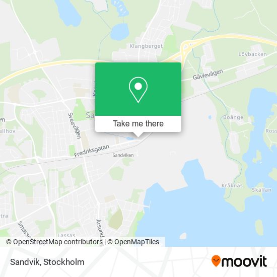 Sandvik map