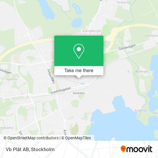 Vb Plåt AB map