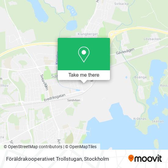 Föräldrakooperativet Trollstugan map