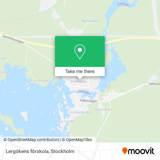 Lergökens förskola map