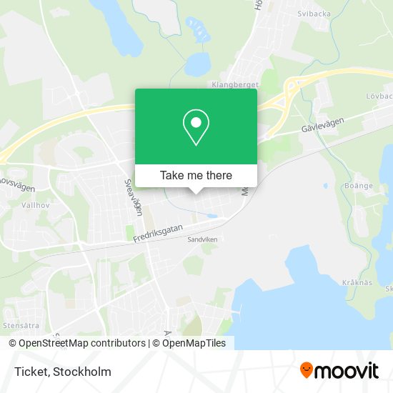 Ticket map