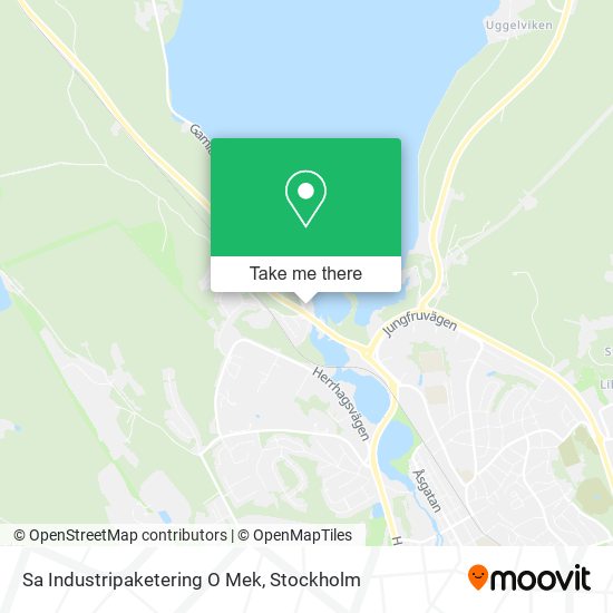 Sa Industripaketering O Mek map