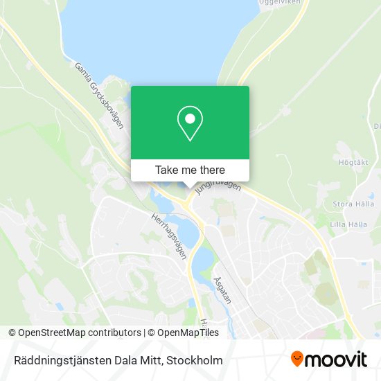 Räddningstjänsten Dala Mitt map