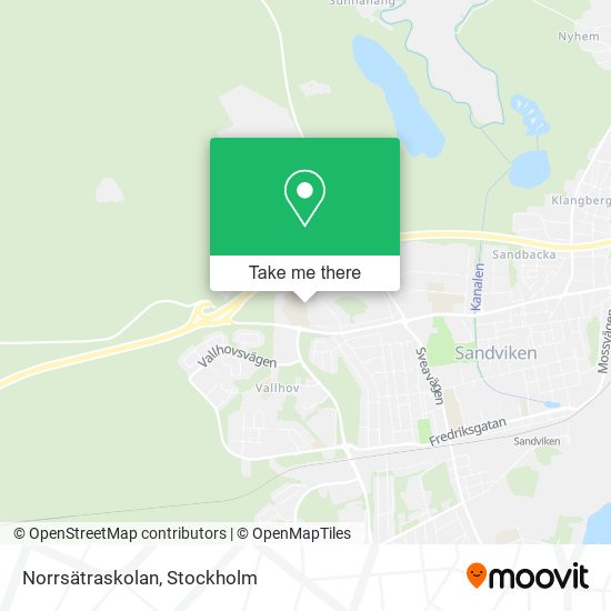 Norrsätraskolan map