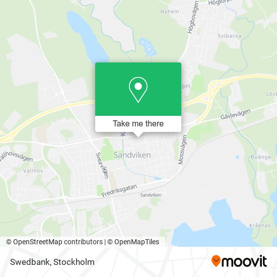 Swedbank map