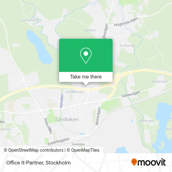 Office It-Partner map