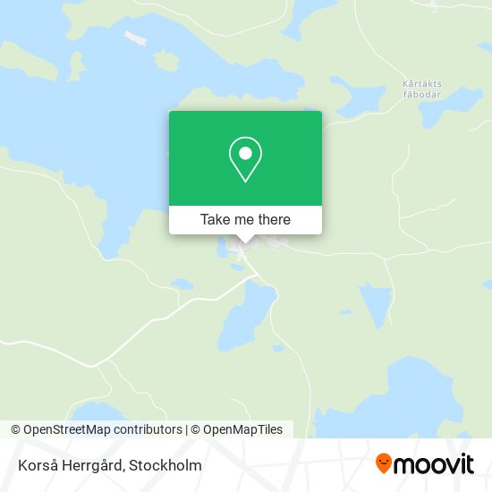 Korså Herrgård map