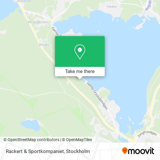 Rackert & Sportkompaniet map
