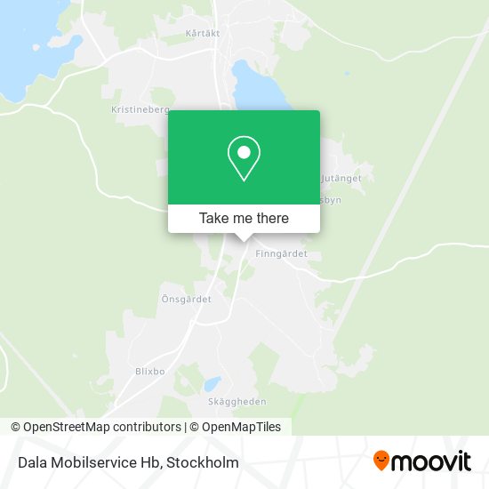 Dala Mobilservice Hb map