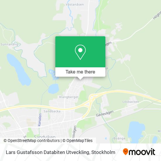 Lars Gustafsson Databiten Utveckling map